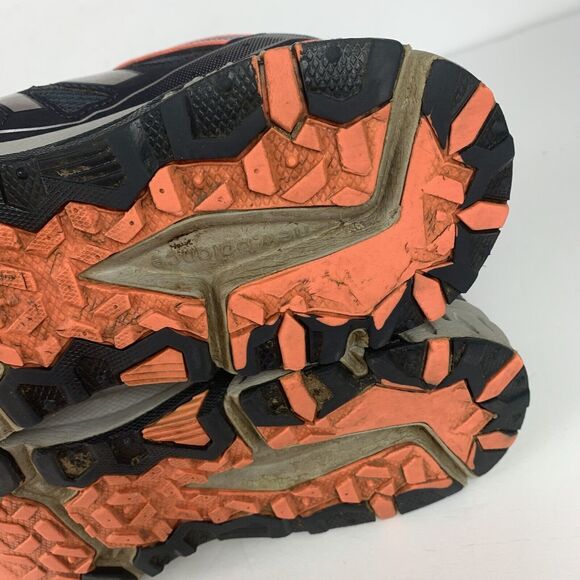 New Balance Womens 410 V5 Trail Running Shoes Gray Coral 8 B *READ WORN SOLES* - Picture 13 of 13